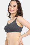 Rosaline Rerooted Simplicity Everyday Double Layered Non Wired 3/4th Coverage T-Shirt Bra (Pack of 2) - Multicolor — thumbnail 8